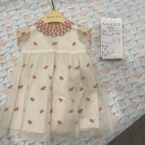 Gucci baby girl dress 6-9M